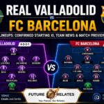 Real Valladolid vs FC Barcelona Lineups
