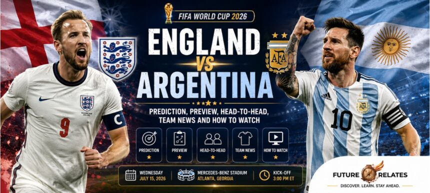 England vs Argentina
