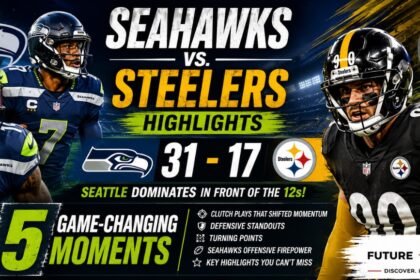 Seahawks vs. Steelers Highlights: 5 Game-Changing Moments From Seattle's 31-17 Victory