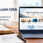 Blessingtide.com USA website guide showing its faith-based roots and broader informational content