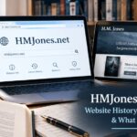 HMJones.net website history and its connection to author H.M. Jones