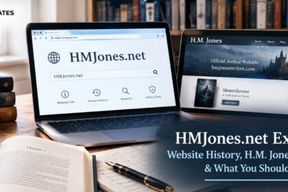 HMJones.net website history and its connection to author H.M. Jones