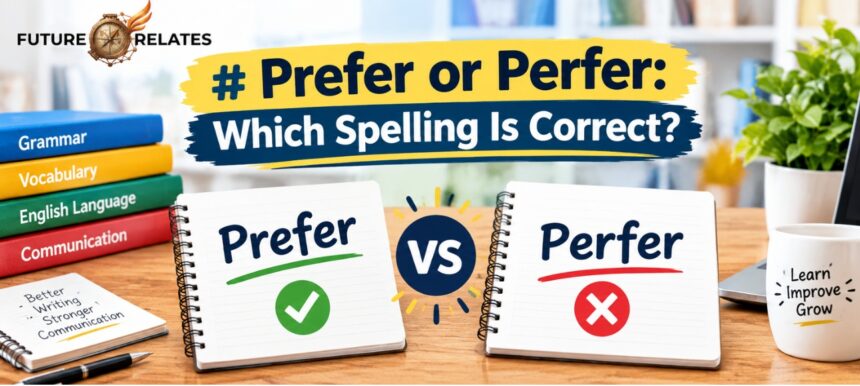 Prefer or Perfer correct spelling explained with grammar examples
