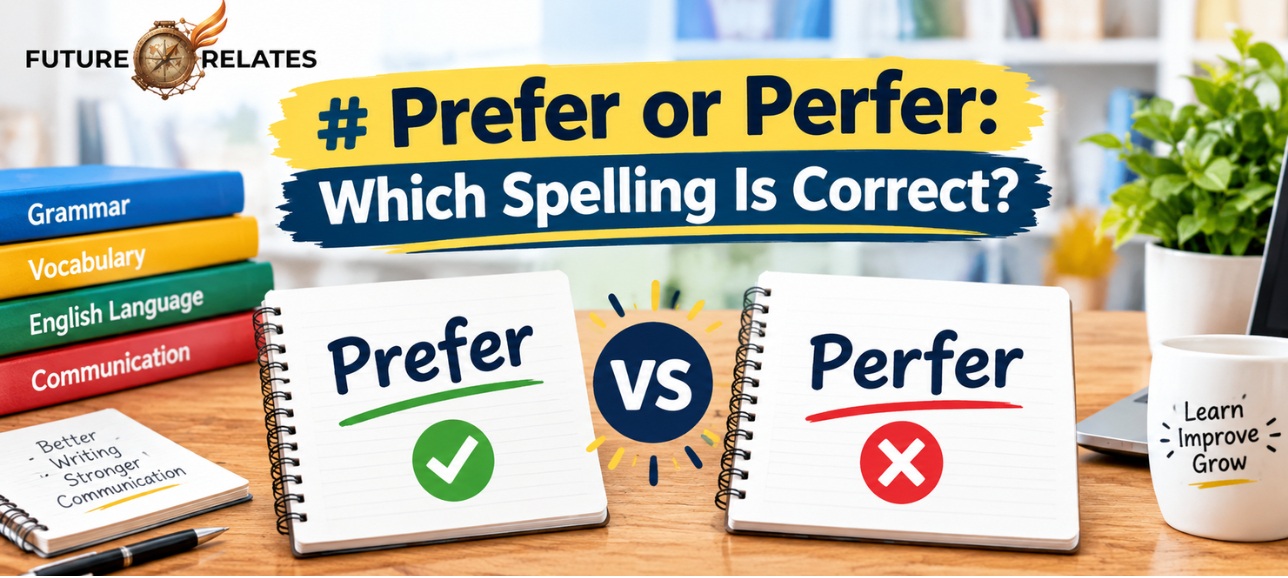 Prefer or Perfer correct spelling explained with grammar examples